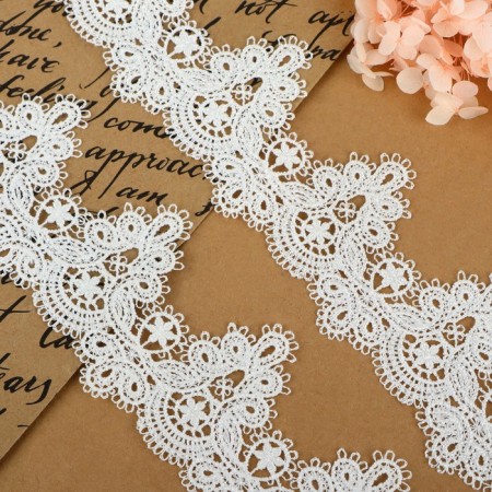 Hypure lace, 55 mm × 6.8 ± 0.5 m, white color-1