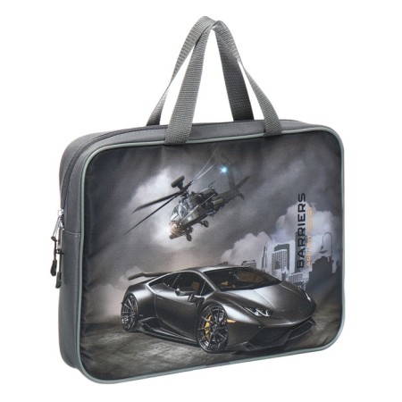 Folder with handles Textile A4, 370 x 280 x 60 mm, Stavia "Auto"-1