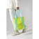 Bag Schoper BE Nice, 35 x 30 cm, with a lining, on a button, yellow