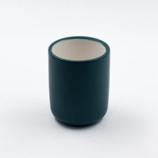 Joy Home toothbrushes, ceramics, dark green matte
