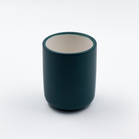Joy Home toothbrushes, ceramics, dark green matte