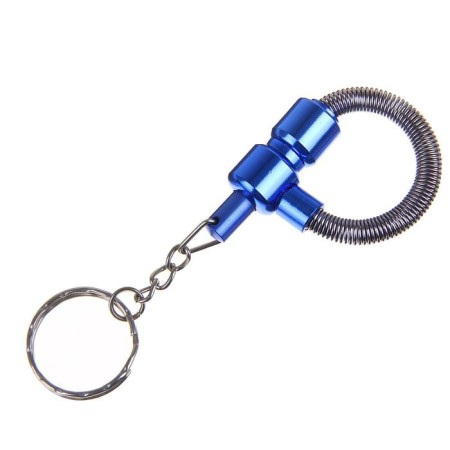 Pipe joke "Folding Spring", with brass framing, mix-5