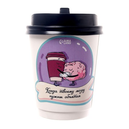 Metal puzzle “Perform in the morning”, cups, in showbox-3