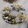 New Year's Wreath D-22 cm "Silver gifts and bells"