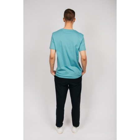 Male T -shirt, size 56, turquoise color-1