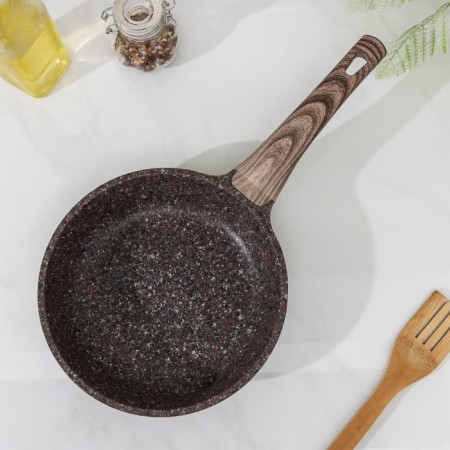 Nadoba Greta pan, anti -stick coating, d = 20 cm, brown color-1