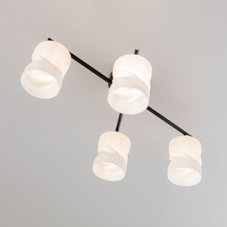 Ceiling chandelier "NILS" E27 4x60 watts-16