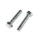 Tundra bolt, galvanized, DIN 933, strength class 8.8, m6x40 mm, 1 kg