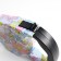 Roulette with a leash, rubber pen, 5 m, animal weight up to 15 kg, flower coloring