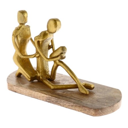 Souvenir "steam" aluminum, tree 25.4x10.2x26.7 cm (brass coating)-3
