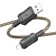 Hoco X94, Lightning cable - USB, 2.4 A, 1 m, data transfer, PVC, golden