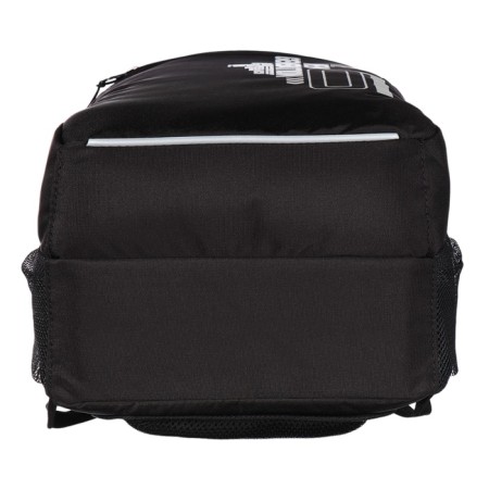 School backpack, 39 x 26 x 19 cm, Grizzly, ergonomic back, laptop department, black-6