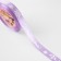 Atlase tape “Happy New Year!”, 15 mm, 23 ± 1 m, lilac color/white No. 044