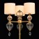 The Odelia floor lamp, size 56x156x56 cm, 120W 3xe27 IP 20