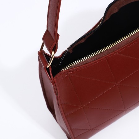 Baget bag with zipper, redhead-4