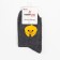 Women's socks "duckling 3D", dark gray color, size 36-40