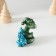 Souvenir Polystone "Green Snake" MIX 5x3x5 cm