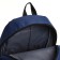 School backpack, 2 lightning departments, 3 pockets, gray/blue color