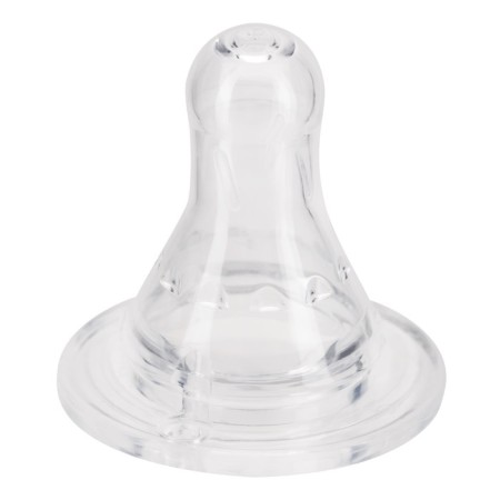 Silicone nipples classic with an average stream, from 0 months, set 2 pcs.-2