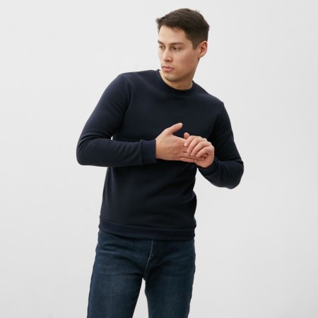 The male sweatshirt was launched, the color is blue, size 56-4
