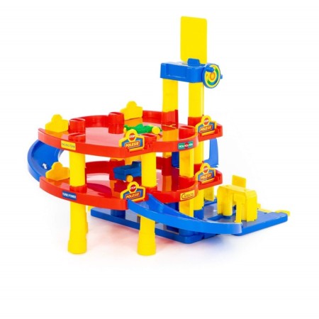 Auto Park Parking, 3-level, with cars-4