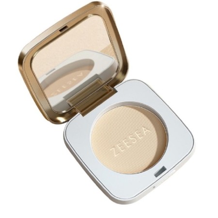 Compact powder Zeze Soft Velvet Pressed Powder, tone 01 pearl, 7 g-2