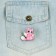 Icon "The kindest", 3.1 x 3 cm