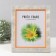 Photo frame plastic 20x25 cm "arc" white 30x25.5 cm