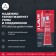 Lavr Red RTV sealant, red, high-temperature, silicone, 85 g, LN1737