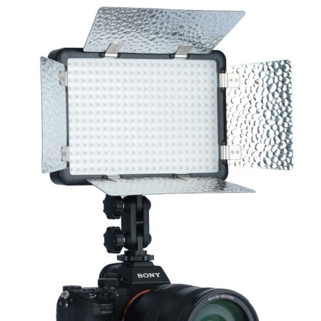 LED illuminator with the function of the GODOX LF308BI flash, Necessary, without a remote control-7