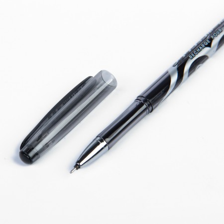 Gel handle with erased ink 0.5 mm, rod black body tinted-1