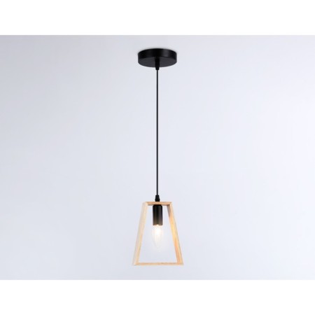 Lighting Lamp in the style of Ambrella Light, Loft, TR80497, 1HE14, Black Color, Light Wood-2