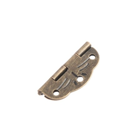 Iron loop, 30x22x0.3 mm, bronze color, 100 pcs-1