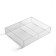 Presentation stand, two compartments 20.3 × 15.4 × 3.8 cm, 2 mm outplaw, in a protective film