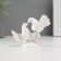 Polystone souvenir "Two pigeons" on a stand, mix 6.3x5x2.5 cm