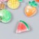 Decor for creativity Plastic "Fruit" mix 1.6x1.5 cm