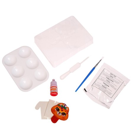 Set for experiments "Growing amazing crystals", sweet animals, in a bag