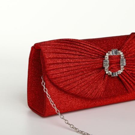 Female bag on a magnet, red color-2