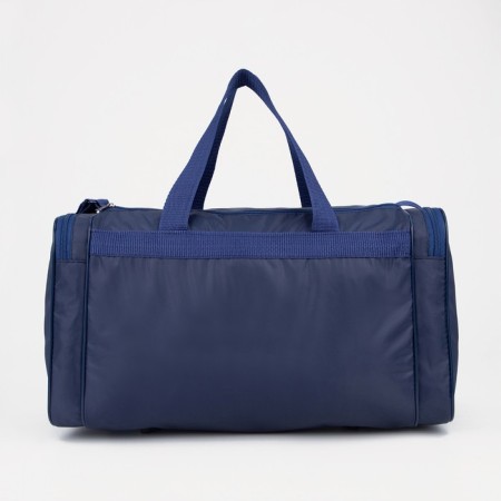 Sports bag with lightning, 3 outer pockets, blue color-1