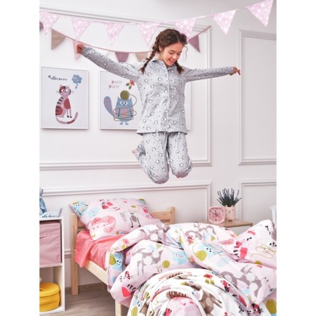 Bed linen 1.5 SP Sweet Cats, size 150x214 cm, 143x215 cm, 50x70 cm-9