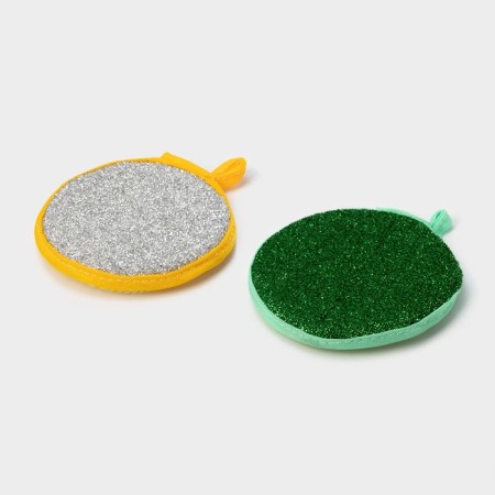 Dilan -shaped sponge "Master", 12 × 12 × 1.5 cm-6