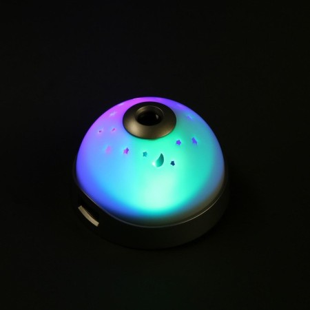 Luazon LB-04 "Star Sphere" alarm clock, projection, white-8