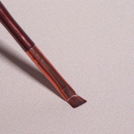 Brush soffee makeup, beveled, 13 (+/- 1) cm, brown/bronze color-4