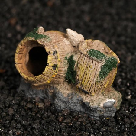 Decor for the Aquarium "Barrels", 7.5 x 5.5 x 5 cm-1