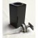 ROM liquid soap dispenser, black