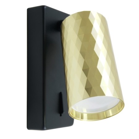 Wall lamp Feron ML1880, IP20, GU10, 35 W, 55x55x140 mm, black/gold color-8