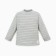 Лонгслив детский Крошка Я, BASIC LINE, рост 74-80 см, полоска серая