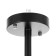Lamp "Arles" 6he14 40W Black 66x66-42-142 cm