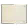 Leduced Diary A5, 160 sheets, Devente. Be happy!, Firm cover of artificial leather with foam rubber, cream block 70 g/m2, black