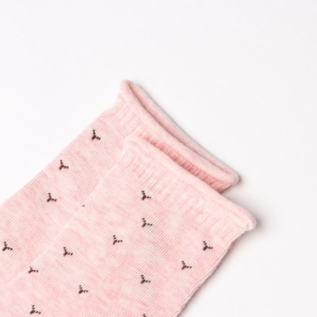 Nosk children's sheep, color pink melange, size 12-1